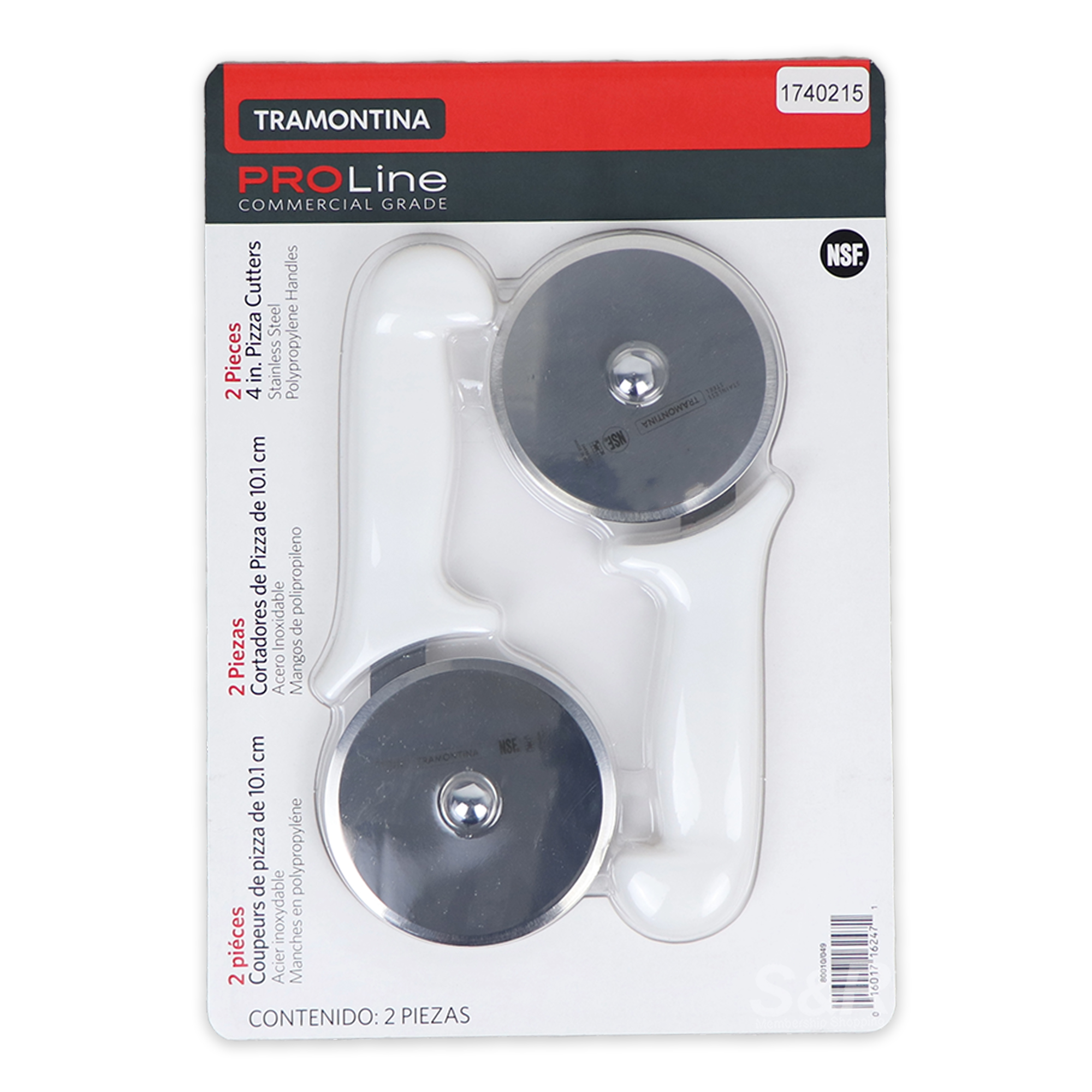 Tramontina Pro Line 4in Pizza Cutters 2pcs